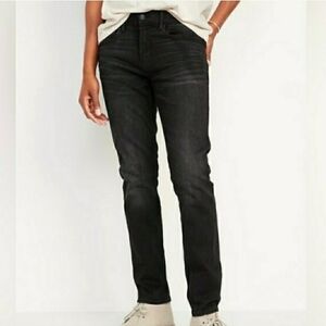 Old Navy slim 360 stretch black jeans men’s 36/32